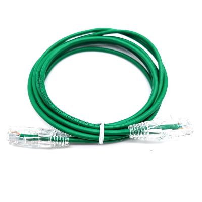 China Waterproof Cat6A UTP 4PR RJ45 Connector 28AWG Patch Cord Cable for sale