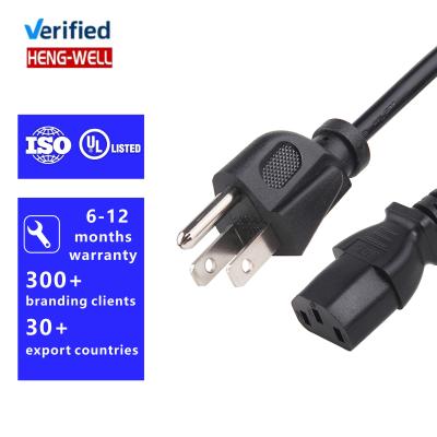 China 3 Pin 15A 125V UL Power Cord for sale