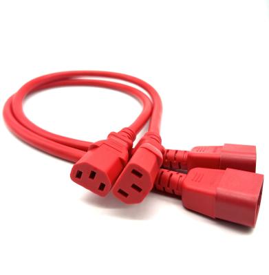 China IEC C13 bis C14 Stromverlängerungskabel Kupfer PVC Strom 220V 10A Stecker für Heim-/Schwerlastindustrieanwendungen zu verkaufen