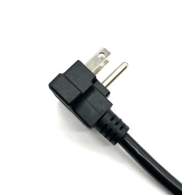 China 10A-13A Current Rating American Power Cord With NEMA 5-15P End Free Type for sale