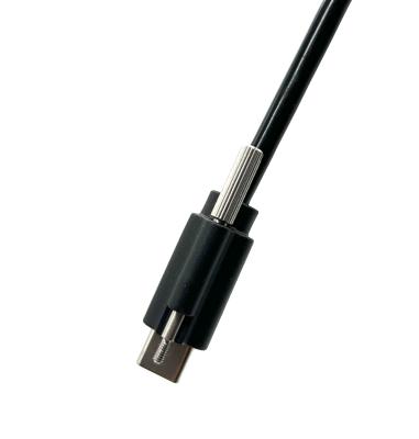 China Customized Type C Cable With Fixing Screws Magnetic Ring USB Data Cable for sale