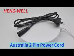 SAA AU Power Cord Australia 2 Pin Plug Extension Cable 7.5A 250V