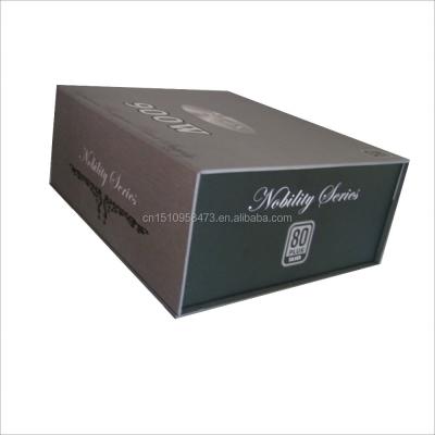 China Recyclable High Quality Custom Paper Cardboard Gift Box / Flat Folding Hat Gift Box for sale