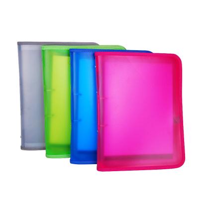 China Transparent Folder Zipper Travel Document Holder With Zipper for sale