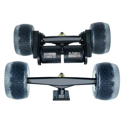 China Electric Skateboard / Long Board / Moutain Board 12 Inch Kingpin Trucks + 6374 Motor Wheels + Cloud + Wheel Motor Pulley Gears Skateboard DIY Kit for sale