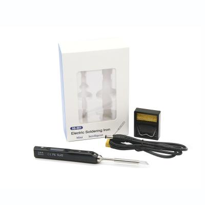 China Smart 12V-24V Mini 100 Soldering Iron With BC2 B2 K KL Different Tips Intelligent Mirc Programmable Soldering Iron for sale