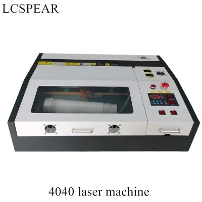 China Laser Engraving 4040 Small Advertising Arts And Crafts 50w Laser Engraving Machine For Sale Stone Leather Acrylic Wood for sale