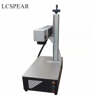 China 20w 30w 50W Raycus Air Cooled Fiber Laser Marking Machine RAYCUS Metal Fiber Laser Machine for sale