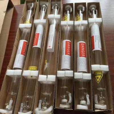 China Advertising company 40/50w CO2 laser tube for 3020, 4040, 4060 laser engraving machine for sale