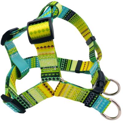 China High Quality Quick Release No Pull Dog Harness Manufacturer Custom Logo Dog Harness For Small Medium Dogs Large With Cute Pattern for sale