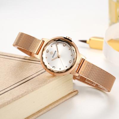 China MILAN Women Watches Diamond Waterproof Retro Ladies Water Resistant Quartz Watch for sale