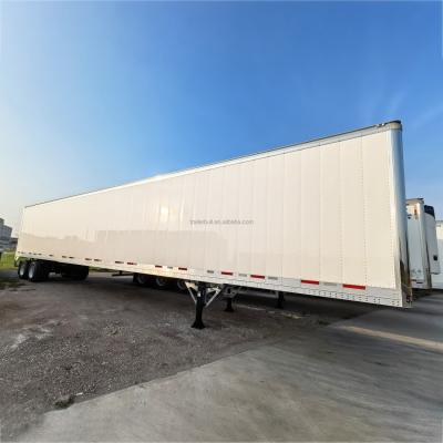 China Aluminum Composite Sandwich Insulation Walls 45FT Reefer Semi-Trailer for America Market for sale