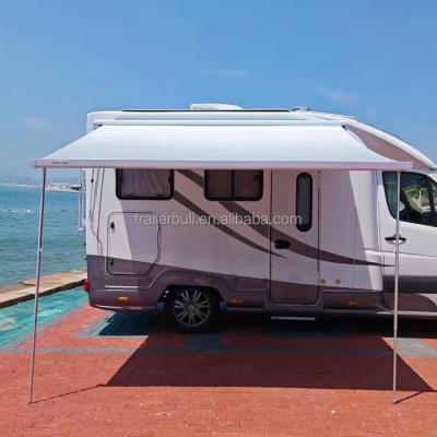 China DIY RV Van Expedition Vehicles Motorhomes Caravan Trailers Awning with Electric Opening for sale