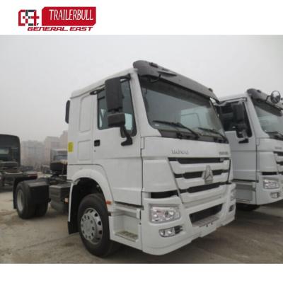 China Advanced 371HP HOWO 4x2 LHD Heavy Duty Tractor Truck For Semi Trailer To Africa Asia for sale