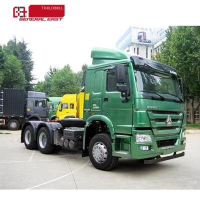 China 371HP HOWO 6X4 LHD Heavy Duty Tractor Truck For Towing Vehicle In Africa And Asia for sale