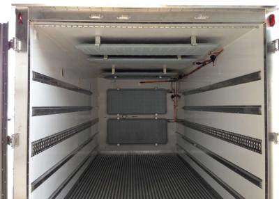 China Low Temperature Refrigerated Truck Bodies Freezer Truck Body With Eutectic Plate Units for sale