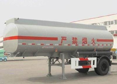 China Aluminiumbank voor stedelijk brandstofvervoer Halve aanhangwagen met 1 as Volume 13000L Te koop