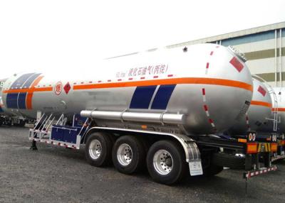 China 61000L LPG Tank Trailer With 3 Axles , Petroleum Gas Lorry Semi Trailer for sale