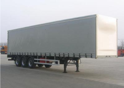 China Drop Curtain Side Dry Freight Truck Bodies ,13m Insulated Dry Cargo Box for sale