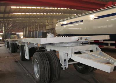 China 30T Capacity 2 Axles 20ft 30ft Drawbar Full Trailer for sale