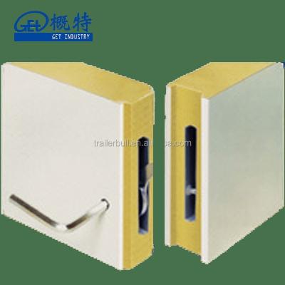 China Cam Lock Modular Sustainable Refrigeration Cold Room Polyurethane PU Insulation Sandwich Panel For Walk In Cold Room zu verkaufen