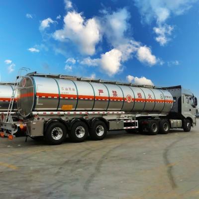 China 3 Axles 43500 Liters 28t Water Tank Trailers for sale