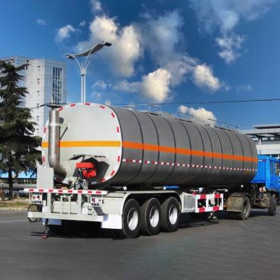 China 3 Axle Steel 42000L Water Tank Trailer Truck for sale