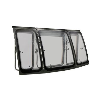 China                    Self-Propelled/Trailer Rvs Triple Panoramic Front Window for RV Truck Camper Motorhomes DIY              for sale