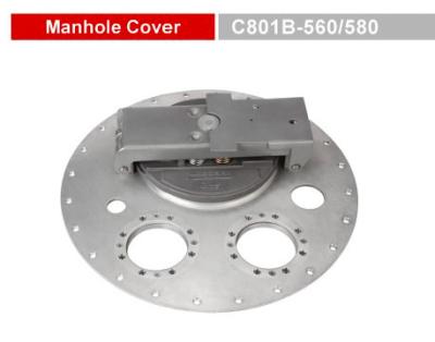 China Safe And Reliable Truck Spare Parts Tank Manlid Manhole Cover GETC801B-560/580 for sale