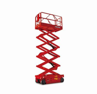 China 12m Industrial Electric Scissor Lift , Motorised Scissor Lift 40 Ft Height Lift for sale