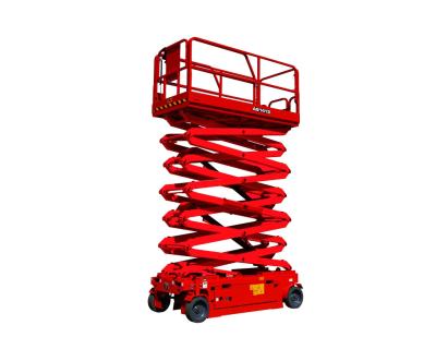 China 15m Aerial Work Platforms Self Propelled Electric Scissor Lift 51ft Height Lift GETAS1413 for sale