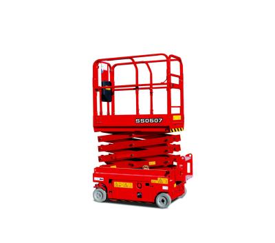 China 6m 20ft Height Lift GETSS050 Electric Hydraulic Scissor Lift Long Lasting Performance for sale