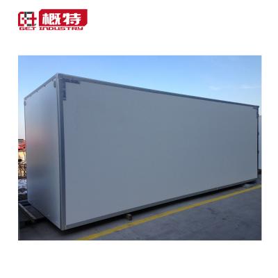 China 5T Refrigerated Truck Bodies With FRP PU Sandwich Panels for sale