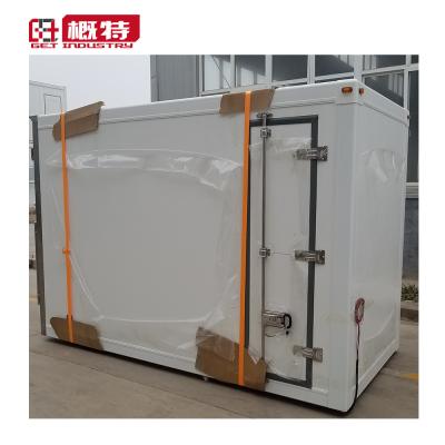 China 8.04ft Refrigerated Insulated Truck Box For Toyota Hinux Chassis for sale