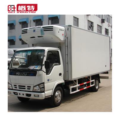 China 4300x1950x1910 Roll Up Door Refrigerated Insulated Truck Box for sale