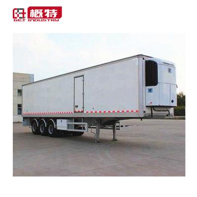 China FRP Fiberglass Double Open Refrigerated Truck Bodies for sale