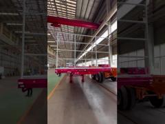 drop side truck semi trailer