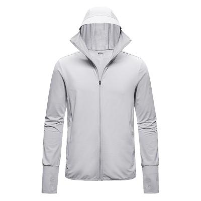 China 2021 New Model QUICK DRY Hooded Sunscreen Plus Size Mens Track Man Clothes Jackets for sale