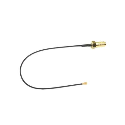 China Ni/Brass RF1.13 SMA Coaxial Cable Assembly Pigtail With SMA Connector for sale