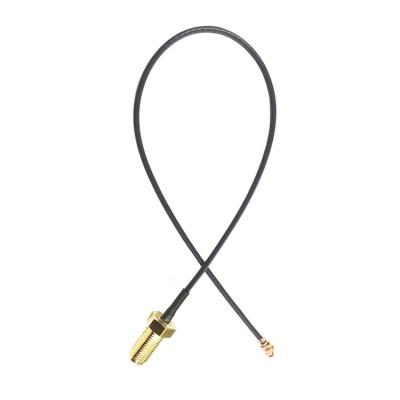 China Ni / Brass IPEX To MHF1 MHF4 1.37 Pigtail RF Coaxial Cable for sale