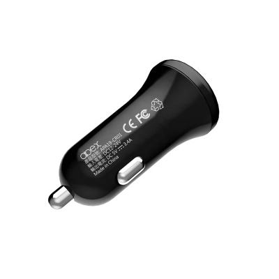 China Smartphone/MP3/GPS 5V 3.4A RoHS Mini Portable Car Charger Dual usb for car for sale