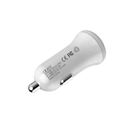 China Ipad/Camera/PDA/MP3 Mini Fast Portable Dual USB Cell Phone/Car Fast Charger For Car for sale