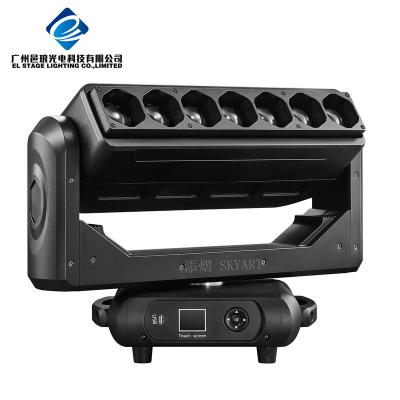 China Hot sale theme park pixel blade 7 bar 40w rgbw 4in1 led bar light dj moving head light for sale