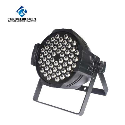 China Professional Aluminum Case Stage Light 54x3w RGBW LED Par Light Pan Can Party for sale