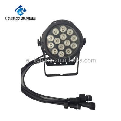 China Aluminum Case 14x10w RGBW 4 in 1 Waterproof LED Par Light for sale