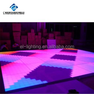 China 10mm Acrylic Moved Stage / Club / Disco Led Digital Dance Floor / Interactive Video Dance Floor for sale