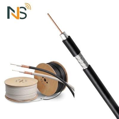 China Whosale BNC Connector Rg6 Coaxial Cable For Elevator CCTV Camera For HD IDS Camera Rg6 Cable RG6 for sale