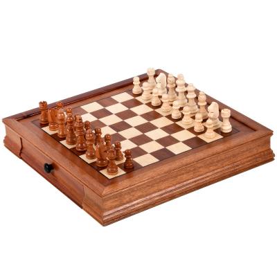 China Luxry Chess 32Pcs/Set Rosewood Chess Board Game Vintage Collectibles Gift Entertainment High Quality Wooden Board Game for sale