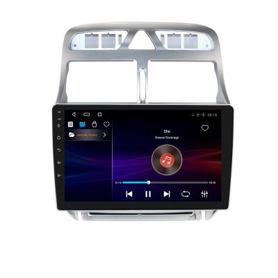 China 8+128G Android 10 GPS Jitu 9 Inch Car Radio DVD Player GPS Navigator AHD Video Cam For Peugeot 307 307CC 307SW 2006-2013 for sale