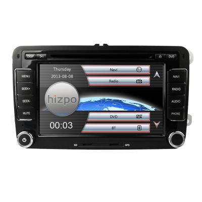 China jitu GPS Touch Screen 2din 7inch Car Stereo DVD Player for Volkswagen Gps Auto Navigation with Full HD 1080p for sale